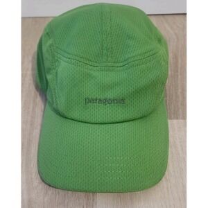 PATAGONIA AIR FLOW CAP LIME GREEN HAT RARE DISCONTINUED 2012 UPF 15 MESH VENTED